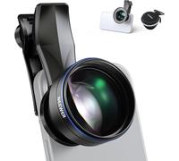 NEEWER Objectif Macro 105mm avec Clip d'Objectif de Téléphone à Filetage 17mm et Bague d'Adaptation de Filtre 67mm, Adapté à la Photographie Macro Mobile, LS-26 Pro