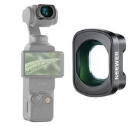 NEEWER Objectif Macro 2X pour Pocket 3,3 élément en 3 Groupe,Objectif Photographie Macro Magnétique de Gros Plan avec Verre Optique HD Multicouche Compatible avec DJI Osmo Pocket 3 Creator Combo,LS-64