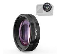 NEEWER Objectif macro compatible avec DJI Osmo Action 6 uniquement, caméra d'action gros plan accessoires de photographie avec grossissement 2x, 2 éléments 1 groupe, plage de mise au point de 2 à 3 cm