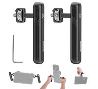 NEEWER Pack de 2 Poignée Latérale Rotatives/Poignée Supérieure Uniquement pour iPhone 15 Samsung S22 S23 NEEWER Cage Téléphone,Vis 1/4"&Broche Anti-torsion pour Stabilisateur Téléphone,Rig Vidéo,PA027