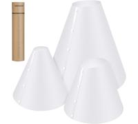 NEEWER Pack de 3 Cônes Lumineux (14"/15"/20")¿Diffuseur Réflecteur Amélioré de Photo Flash Éclairage de 0¿5mm d'Épaisseur¿Alternative pour Bijoux Produit Photographie Box¿Sans Ombre & Réflexion¿NK006