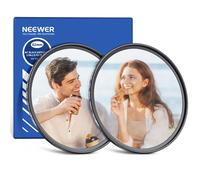 NEEWER Pack of 2 Black Diffusion Camera Lens Filters, 62 mm, 1/4 and 1/8, Cinematic Effect Filter, Multi-Layer Glass Storage Case for Portrait and Dreamy Photography