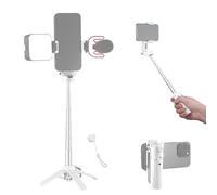 NEEWER Perche à Selfie avec déclencheur à Distance Bluetooth Amovible, trépied de Voyage léger et Pliable pour iPhone, Support de téléphone à 360°, Griffe Froide pour Youtube/TikTok Vlogs Live