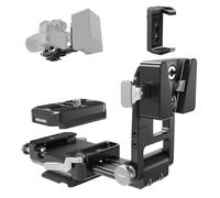 NEEWER Plaque Batterie V Mount, Adaptateur modulaire V Lock avec Plaque QR de Type Arca, Support de Chargeur Portable pour Neewer PS099E, Compatible avec DJI RS4 RS3, PS017B