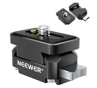 NEEWER Plaque de Fixation Rapide pour Caméra d'action Compatible avec Insta 360 x4 x5, Kit d'Accessoires Adaptateur QR pour Trépied en Aluminium avec Filetage 1/4" pour Enregistrement Vidéo, CA139