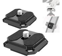 Neewer Lot de 2 plaques à dégagement rapide QPR-5 carrées 38 mm Arca pour Peak Design Capture V3