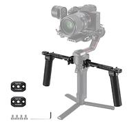 NEEWER Poignée Double Compatible avec DJI RS5 RS4 Pro RS3 Pro, GA006 | Pour Gimbal RS2 RSC2 Ronin S SC, Kit Double Poignée, 2 Rails Mini NATO, Pinces Rapides NATO, Filetages 1/4" et 3/8"