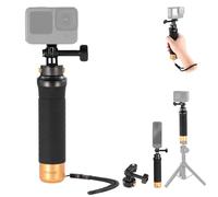 Neewer Poignée Flottante pour caméra d'action avec Adaptateur de Montage à dégagement Rapide, Adaptateur à vis de 6,35 mm et dragonne, kit d'accessoires de poignée sous-Marine Compatible avec GoPro