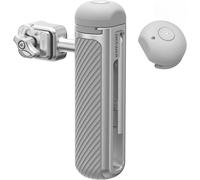 NEEWER Poignée Latérale à Dégagement Rapide avec Obturateur Bluetooth Amovible,Griffe Anti-Déconnexion,Rotation à 360°,Compatible avec iPhone 16 Pro 16 Pro Max S25 Ultra Cage Phone,Argent+Gris, PA045E