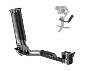 NEEWER Poignée réglable Compatible avec DJI Ronin RS3 Mini RS 3 Pro RS 2 RSC 2 Stabilisateur de cardan pour Prises de Vue à Faible Angle, poignée Pliable en Aluminium, Charge maximale 13,2lb/6kg,ST49