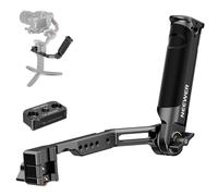 NEEWER Poignée réglable RS4 RS3 avec Rail OTAN, Compatible avec DJI RS4 RS4 Pro RS3 RS3 Pro RS3 Pro RS3 Mini RS2 RSC2 Ronin-S Ronin-SC pour tir à Faible Angle, Charge maximale de 6 kg, ST49