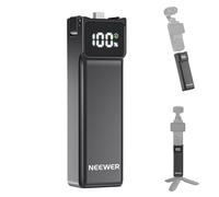 NEEWER Poignée sans Fil Compatible avec DJI Osmo Pocket 3 et Creator Combo, 5000 mAh, Type C, Maximum 22,5 W, Chargeur Portable, Filetage 1/4" pour Selfie Stick Enregistrement vidéo, PH01