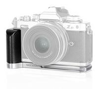 NEEWER Poignée Z FC Compatible avec Nikon, L Plate Bracket en Alliage d'Aluminium avec Grip en Cuir Rétro, Filetage 1/4", Sabot Froid, Compatible avec Nikon Z FC (VS108)