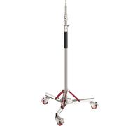 Neewer Pro 100% Trépied en Acier Inoxydable avec Poulies, Usage Intensif Max. Hauteur de 305 cm Hauteur Pliée de 120 cm pour Réflecteur de Studio de Photographie, Monolight et Autres Équipements