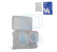 NEEWER Protection d'écran Compatible avec Insta360 Ace Pro 2(2 Pack) Film en Verre trempé 9H, Non Compatible avec Version Mise à jour Dotée d'Une Nouvelle Protection d'Objectif Octogonale Ronde, CA150