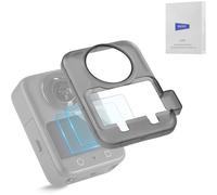 NEEWER Protection d'écran pour Osmo 360,Pack de 2 Film Protecteur en Verre Trempé avec Kit Accessoire Nettoyage,Compatible avec DJI OSMO 360 Caméra Action,Ultra HD,Dureté 9H,Résistant à Rayure,AC046