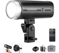 NEEWER Q200 200Ws 2.4G Flash Stroboscopique Extérieur, 3200mAh Batterie Li-ION Alimenté Studio Strobe Light Photographie sans Fil Monolight avec 750 Flash Pleine Puissance 0.01~1.5s Recyclage