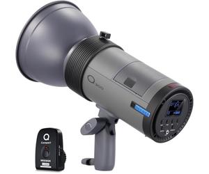 NEEWER Q300 Flash de Studio Extérieur 2,4G avec Déclencheur Compact sans Fil Q, Flash Stroboscopique Photo à Batterie Li ION 7800mAh Monolampe avec 1000 Flashs Pleine Puissance Recyclage 0,4~2,5s