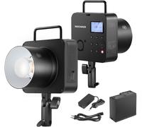 NEEWER Q4 400Ws 2,4G TTL Flash, 1/8000 HSS Tout en Un Lumière Stroboscopique Photographie Monolight avec Lampe de Modélisation 30W/400 Flash Pleine Puissance/Batterie au Lithium 21,6V 2800mAh