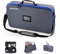 NEEWER Q4 Sac de Transport avec bandoulière, Compartiments dédiés pour Flash stroboscopique extérieur/Piles/déclencheur/Accessoire diffuseur réflecteur, étui de Voyage à Coque Rigide Durable, PB8