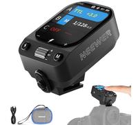 NEEWER QZ-N TTL Déclencheur de Flash sans Fil Compatible avec Nikon Z9 Z8 Z6II Z7II Z5 Z50 D850 D3500 D7500, Interrupteur TCM HSS 1/8000s, Batterie 1000mAh, Écran Tactile OLED pour Système Q 2.4G