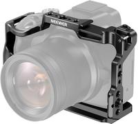 NEEWER R50 Cage pour Caméra Compatible avec Canon EOS R50,Plate-forme en Aluminium avec Rail NATO,Filetage 1/4"",Trou ARRI 3/8"",Sabot Froid,Anti-torsion,Compatible avec DJI Gimbals Arca QR System,CA0