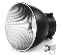 NEEWER RF1 Diffuseur réflecteur Standard avec Support Bowens pour Flash de Studio Neewer CB300B, CB100C, FS230, Vision 4, Vision 5, S101-400W Pro, Q4 Studio Flash et Lampe vidéo LED 18 cm