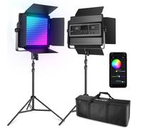 NEEWER RGB1200 Pack 2 Panneaux d'Éclairage Vidéo LED RGB 60W