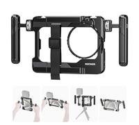 NEEWER Rig Vidéo Universel pour Smartphone avec Adaptateur Filtre 67mm Griffe Anti Chute Compatible avec DJI Micro Stabilisateur Cage Téléphone pour iPhone 16 Pro Max S24 Ultra Pixel 9 Pro, PA017