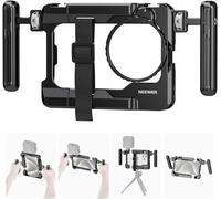 NEEWER Rig Vidéo Universel pour Smartphone avec Adaptateur Filtre 67mm Griffe Anti Chute Compatible avec DJI Micro Stabilisateur Cage Téléphone pour iPhone 16 Pro Max S24 Ultra Pixel 9 Pro, PA017