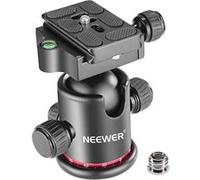 Neewer Rotule Photo - Rotule Tête de Trépied Photo en Métal Professionnel Rotatif à 360°avec Plateau Rapide de Changement 1/4 et Niveau à Bulle Jusqu'à 8 kg G