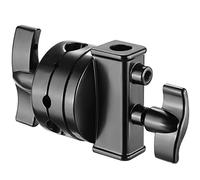 Neewer Rotule Pivotante de 6,35cm Multi Fonction à Charge Elevée pour Support Lumières, Bras Girafe Equipements Photographiques au Tube de 1/2, 1/4, 3/8, 5/8 Pouce (Noir)
