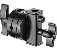 NEEWER Rotule Pivotante de 6,35cm Multi Fonction à Charge Elevée pour Support Lumières, Bras Girafe Equipements Photographiques au Tube de 1/2, 1/4, 3/8, 5/8 Pouce (Noir)