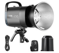 NEEWER S101-400W Pro Lampe Flash Stroboscopique avec Déclencheur 2,4G Lampe de Modélisation 150W 400Ws GN65 5600K Réflecteur à Monture Bowens Mode S1/S2 Ventilateur Silencieux Compatible avec QPRO