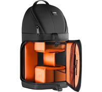NEEWER Sac à Dos Professionnel pour Appareil Photo Reflex numérique et Objectif, avec séparateur rembourré (intérieur Orange)