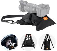NEEWER Sac de sable pour la photo 395x240mm sac de rangement avec sangle sac de voyage/sac de lest de trépied polyester résistant pour support d'objectif les pieds d'éclairage et les perches