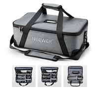 NEEWER Sac de Transport avec Compartiments Rembourrés en Mousse Mobiles pour NEEWER Studio lumière Vision 4 ML300 CB60 CB60B RGB CB60,Sac de Transport Durable en Tissu Oxford avec Bandoulière,PB5