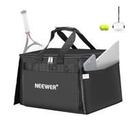 NEEWER Sac de Transport pour 110 Balles de Tennis & Pickleball Polyester Robuste pour Chariot ramasseur TB01S, Panier Caddy Léger & Portable pour Baseball & Golf avec Poches Latérales, TB01B