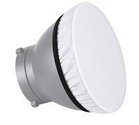 NEEWER SF-7IN Diffiseur Blanc 180 mm Pack de 2 Accessoires pour Adoucir la Lumière - Pratique pour Réflecteur, Flash Stroboscopique, Portrait, Photos de Produit et Tournage de Vidéos