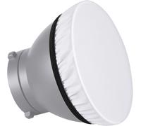 NEEWER SF-7IN Diffiseur Blanc 180 mm Pack de 2 Accessoires pour Adoucir la Lumière - Pratique pour Réflecteur, Flash Stroboscopique, Portrait, Photos de Produit et Tournage de Vidéos