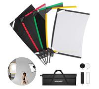 Neewer SF4560F Kit de Drapeau Pliable 5 en 1 pour Photographie, réflecteur, modificateur de lumière, pour Effets Doux, diffusés et Lumineux, Sac de Transport Inclus, 45 x 60 cm