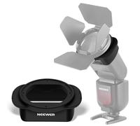 NEEWER SFR2 Bague d'adaptation de tête de Flash carrée en Silicone pour Z760 NW760 NW700 NW620 NW635II TT560 Diffuseur dôme carré M12 CRM2 Kit d'accessoires de Gel coloré