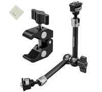 NEEWER ST16C Kit de Bras Articulé Magique Super C 28cm, Support de Moniteur pour Caméra avec 1/4" et 3/8" pour Arri, Chiffon de Nettoyage Compatible avec SmallRig DSLR Cage de Caméra d'action