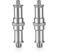 NEEWER ST23 Lot de 3 adaptateurs filetés Standard en métal 1/4" vers 3/8" pour trépied d'éclairage de Studio, Hotshoe/Coldshoe, tête sphérique, récepteur Flash sans Fil, déclencheur
