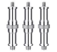 NEEWER ST23 Lot de 3 adaptateurs filetés Standard en métal 1/4" vers 3/8" pour trépied d'éclairage de Studio, Hotshoe/Coldshoe, tête sphérique, récepteur Flash sans Fil, déclencheur