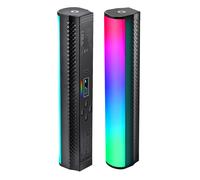 NEEWER Stick Lumineux Magnétique Portatif Pro avec Contrôle APP DMX/Effets Personnalisés/Groupe, RGB 360°, 2550mAh 2500 8500K Éclairage LED Réglable CRI97 17 Scènes pour Vidéo Streaming, TL98C