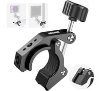 NEEWER Super Clamp Pince avec Sabot Froid et Trous Filetés 1/4" 3/8", Charge Max. 2 kg,Support en Forme de Crabe pour la Plupart des Accessoires de Photographie, Compatible avec SmallRig, Noir, ST84