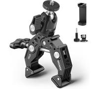 NEEWER Super Pince avec rotule, Griffe, Support et Adaptateur de Montage pour Surface Plate/Ronde Compatible avec GoPro DJI 15 Pro Max, ST87