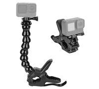 NEEWER Support à Pince Flexible Compatible avec GoPro DJI Action Camera, Support à Super Pince Flexible, Clip pour Perche de Bureau avec Tube et Adaptateur, Accessoires pour Photo/Vidéo, GP-80