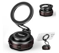 NEEWER Support à Ventouse, Mount Magnétique Réglable à 360° pour Téléphone Portable,Compatible avec MagSafe iPhone,Fixation Rapide pour Voiture,Tableau de Bord,Pare-Brise,Enregistrement Vidéo,PA138